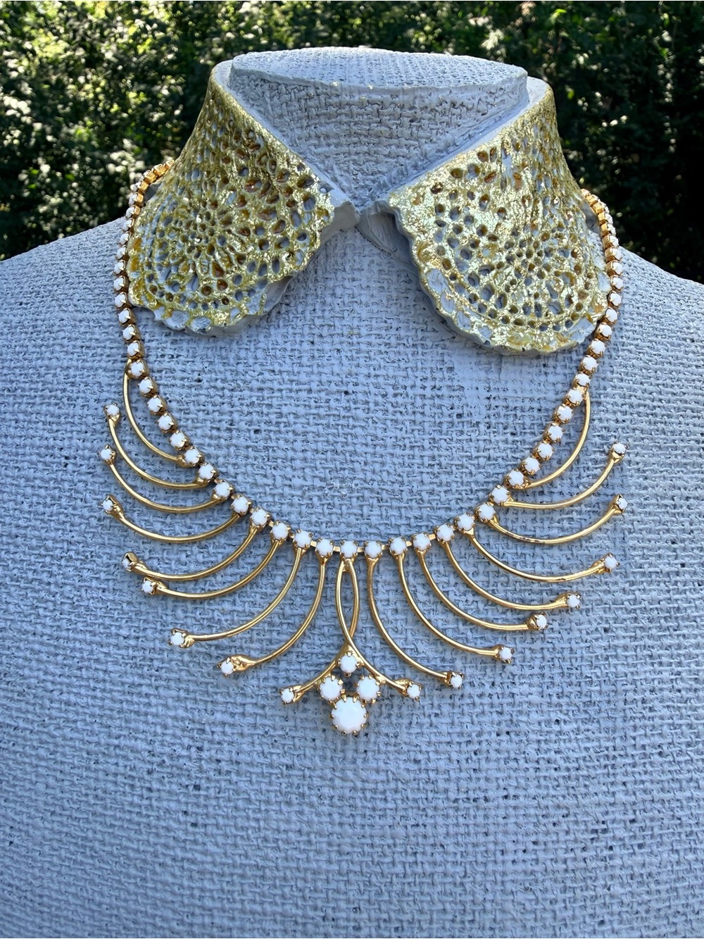 Vintage Sarah Coventry Fringe Detail Necklace